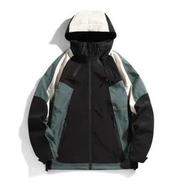Diujzeo Spring- und Herbst -Herren -Herren -Bomberjacke Windproof Fashion Mens Windproof Coat Lose Mantel Womens University Jacke 240516