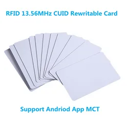 10PCS 13.56MHz IC UID GEN2 CUID CARDS BLOCK 0 WRIBOLITAL UID変更可能なMF Classic 1K Android App MCT