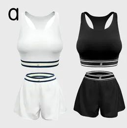 Lycra Fabric Yoga Set Women Women Lingerie Sports Bra Yoga Shorts Women Weeing Pants Fitness Pants High Waist Gacchette in vita veloce shorts antidalking