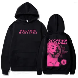 Męskie bluzy z kapturem Melanie Martinez Merch Koreańska wersja dla mężczyzn Kobiet moda harajuku duże pullover tops czarne bluzy