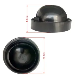 2Pcs Car Headlight Bulb Dust Cover 60/65/70/75/80/83/85/90/100/105mm Rubber Universal Car LED HID Housing Seal Cap Dust Cover