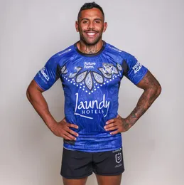 T-shirt Mans 2024 Bulldog Cowboy Dolphins Shark Warrior All Nrl Rugby Maglie Wild Horse Maru Rooster Titan Panthers Rhinoceros Home Away Jersey