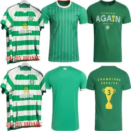 S-4XL Celts 24 25 Kyogo Football Room Fc 2024 Home Soccer Jerseys Celtic Daizen Reo McGregor 135 лет годовщины Angary Irish Origins Специальный чемпион