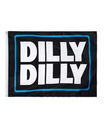 3x5 fot polyesterflagga för dilly dilly cool ölflagga med mässing grommets 3 x 5 ft 150d tjockare banner 1717814