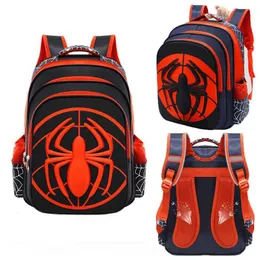 Backpacks Spider Rucksack+Bleistiftkoffer für Boys School Bag Elementary for Kids School Bag Cartoon wasserdicht