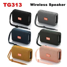 Portabla högtalare TG313 Bluetooth -högtalare Portable Wireless Mini Bass FM Radiohögtalare AUX BT TF Musikspelare S2452402