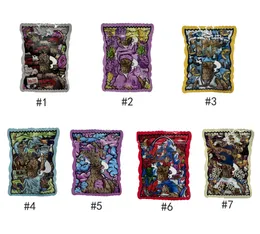 Sacos de embalagem especiais de formato por atacado 3.5g selvagens de plástico vazio mylar sacolas