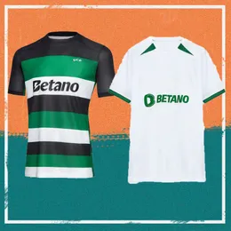 24/25 Lisboa Soccer Jerseys 2024 60th Sporting CP Coates Morita Edwards Nuno Santos koszulka Ugarte Trincao Paulinho Pedro G Mundur piłkarski