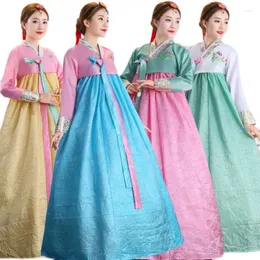 Costium ubioru etnicznego Dorosły Koreańska Mniejszość Tradycyjna taniec Hanbok Kobiety