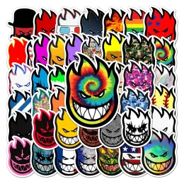 15/50pcs مضحك النار Spitfire Comics Art Skatboard Motorcycle Car Phone Stickers Pack For Luggage Guitar Pike Stickers