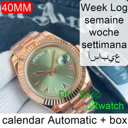 Data Luxury Men's Sports Week Watch Full Dial Work 2813 Automatic Mechanical Fashion Business Watch Luminoso inossidabile ceramica S 211R