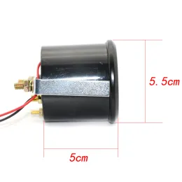2 "52 mm Rauchlinsen -Boost -Messstab psi/Vakuum/Wassertemperatur/Öltemperatur/Öldruck/Voltmeter/Tachometer -Drehzahnmesser +Gauge Pods