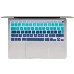 Copertina per tastiera per laptop per MacBook AIR 13 M1 2020 Skin Skin per la tastiera in inglese silicone per MacBook AIR13.3 A2337 A2179