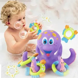 ベビーバスのおもちゃ宿泊浴室のおもちゃオクトパスラウンドバスルームシャワー教育おもちゃ夏のプールおもちゃ子供ギフト安全材2452422