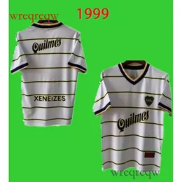 1999 BOCA Juniors Retro Pamięć koszulki piłkarskie 99 Vintage Football Shirts Home Away Classic Camiseta de Futbol #9 Palermo #10 Roman