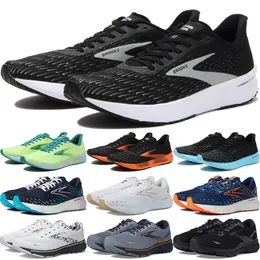 2024 designer shoes brooks running shoes Ghost 15 men women Glycerin 20 White Black Hyperion Tempo sports sneakers mens trainer