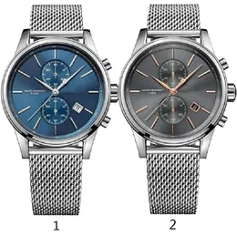 Principal do vendedor Nova moda azul Dail Watshes Watch's Watch 1513440 1513441 Caixa de embalagem original por atacado entrega de frete grátis 3206