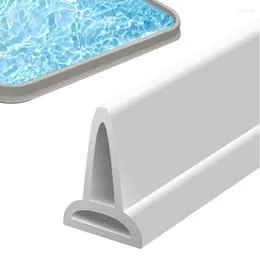 Bath Mats Shower Splashs Guard Collapsible Bathroom Water Stopper Silicone Dam Wet And Dry Separation Kitchen Threshold