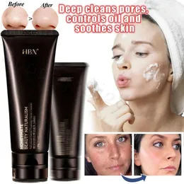 HBN Aminoácidos Creme de limpeza Limpeza profunda Pores Controle de óleo Hidratante Cleanser alivia a vermelhidão e nutre a pele sensível 240522