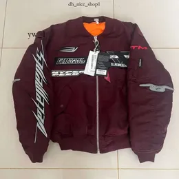 Vetements Jupet High Street Original Vetements Men Racing Jackets Vetements Hoodie Alpha изоляция бомбардировщика воздушных сил Пытанные метки