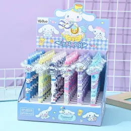 48pcs/Lot Cute Big Ear Dog Cinnamoroll Cartoon Plastic Signature Pen Pen Pens Store Student Student Student Pigairery Neutral Pen