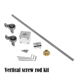 CNC Router Kit T8 SCREW SET Horisontell vertikal skruvhöjd 2mm Lead 8mm för 3D -skrivare Lasergraveringsmaskin trägraver