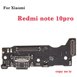 Porta de carregamento Flex para Xiaomi Redmi 10x Nota 10 Pro 10s 11 11s Pro 4g 5g Dock USB Connector de carregador com cabo de microfone flexível