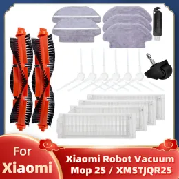 Per Xiaomi Robot Vacuum Mop 2S Cleaner XMSTJQR2S Spazzola principale Spazzola laterale HEPA Filtro Mop Cloths Sostituzione RAG REMPIO