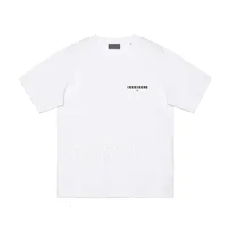 Essentialsshirt tasarımcısı gömlek erkek tişörtleri esansiyel kısa kollu fg tees 1977 pamuklu mektup stereo baskı tişörtleri pantolon pantolon yüksek cadde 059