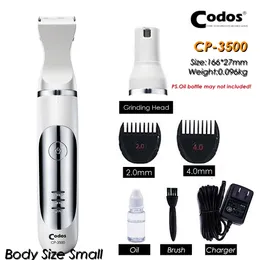 Codos CP6800 9600 Profissional Pet Clipper Dog Trimmer Animais de limpeza Recarregável Os barbeadores de gato de gato elétrico Máquina de cabelo elétrico