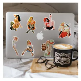 10/30/50pcs Old School Tattoo Style Sticker Retro Pinup Girl Cool Aufkleber Skateboard Laptop Gepäckradfahrradauto Motorradaufkleber