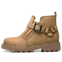Buty dla męskich butów Xek Buty Buty wojskowe szalone konno skórzane buty męskie buty narzędziowe wyq39