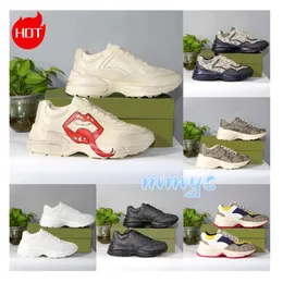 Rhyton Sneakers Ladies The Shoe Trainers Luxury Designer Vintage Chaussures Мод