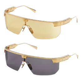 Lunettes de soleil major Designer monture rectangulaire en titane Hommes Femmes Mode sexuelle Casual Trend lunettes soleil bps147