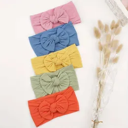 5 colori Super Euncey Soft Knot Girl Basches con cabina per capelli Wows Head Wrap per neonati neonati bambini bambini bambini l2405