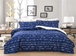 Love Letter Printed Bedding Suit Quilt Cover 3 Pics Duvet Cover High Quality Bedding Sets Bedding Supplies Home Textiles8749407