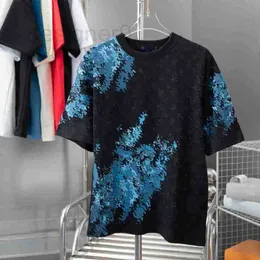 メンズTシャツフルボディパターンデザイナーメンズTシャツ女性ファッションルーズコットンショートスリーブレター刺繍プリントヒップホップストリートウェアTシャツカジュアルトップS-XXL