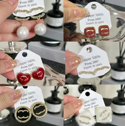 Famosi orecchini di design per donna marca Oreno di lettere Orecchini ad alteri per feste per feste di nozze Accessori per gioielli da regalo 20style 20style