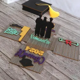 Party -Dekoration Creative Graduation Hat Box Customized Gift für Abschlussstudenten