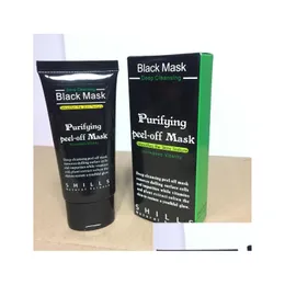 Maskenschalen Shilling Tiefe Reinigung Schwarzer Maske Porenreiniger 50 ml Reinigung von Peel-off Blackhead Gesichtsbehebung von Drop Delivery Health Beaut Otlxp