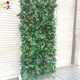 Fiori decorativi pannello spriplo stage decorazione eventi della parete fiorita piante di vegetazione di seta idrangea peonia fiore muro di nozze goccia
