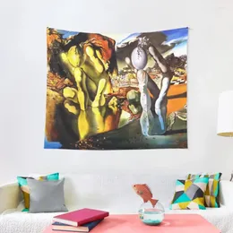 Tapissries Metamorphosis of Narcissus Salvador Dali Tapestry For Bedroom Room Design Decorations