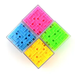 Tobefu 3D Maze Magic Cube trasparente puzzle Speed ​​Cube Game Rolling Ball Game Cubos Maze Toys for Children Educational