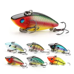 Iscas de iscas crankbait 40mm 4,5g mini vibe isca de pesca lure lipless chocolate hard wobbler de afundamento artificial para entrega de gotas de gotas