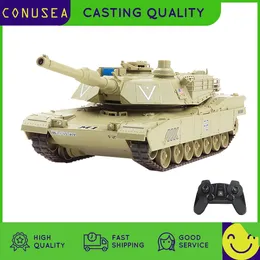 Conusea RC Tank Charger Battle Launch Cross-Country Tranked военная война с удаленным управлением Hobby Boy Toys Gift Рождество 201208 FVHBS