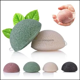 Bath Brushes Sponges Scrubbers Konjac Sponge Facial Puff Face Cleanse Washing Konnyaku Exfoliator Cleansing Tools Brushes 9088 Dr Otitb