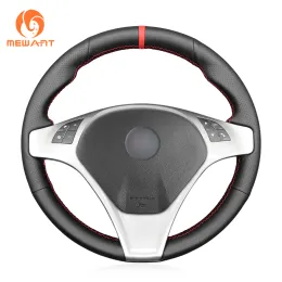 Mewant Black White Wheel Cover per Alfa Romeo Mito 2008 2009-2011 2012-2015 Giulietta 2010-2013 2014 Accessori interni