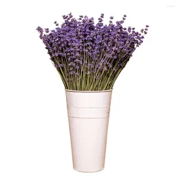 Dekorative Blumen 1 Bündel natürliche romantische Provence Lavendel Dauer Duft Hochzeitsdekor Vase für Home Grain Weihnachtspflanze