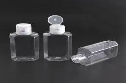 60 ml Plastik mit Desinfektionsmittel mit leerem Handleger Alkohol nachfüllbare Flasche leicht transparente Händedesinfektionsmittelflaschen für Flüssigkeit 06444324