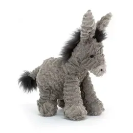 23/40/60 cm Piccolo di Peluche di Burro Burro adorabili bambole di peluche di asino grigio animale morbido per la camera da bambino.